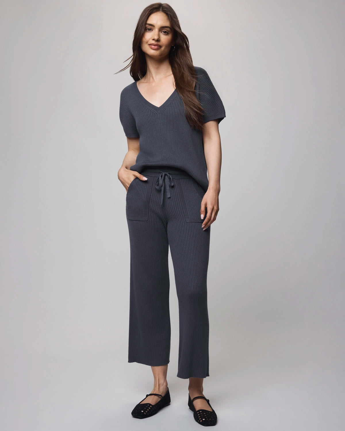 Splendid Georgie V Neck Sweater RF5S000