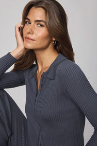 Splendid Georgie Two Zip Sweater RF5S620