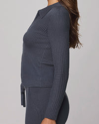 Splendid Georgie Two Zip Sweater RF5S620