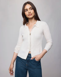 Splendid Georgie Two Zip Sweater RF5S620