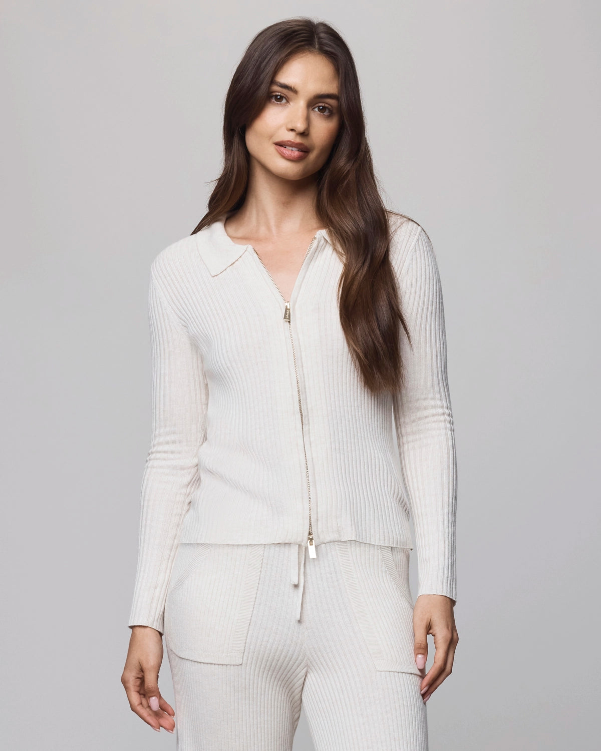 Splendid Georgie Two Zip Sweater RF5S620