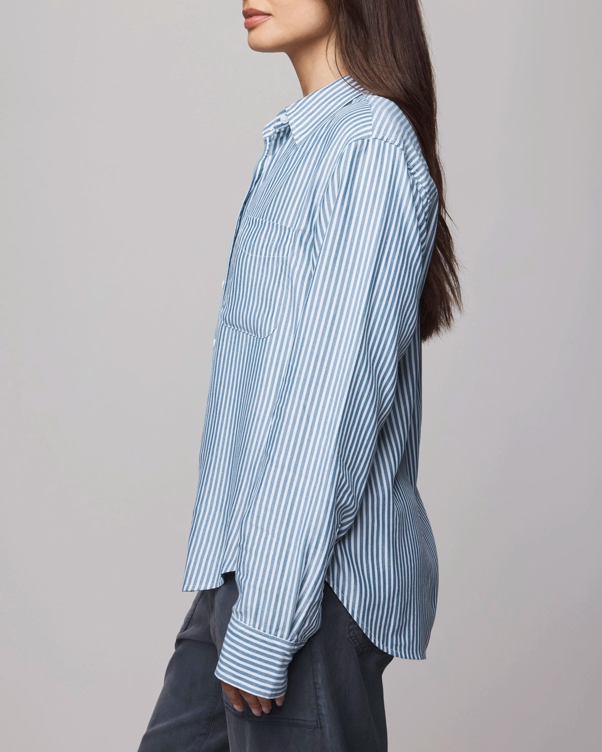 Splendid Kenna Stripe Button Down RF5W531