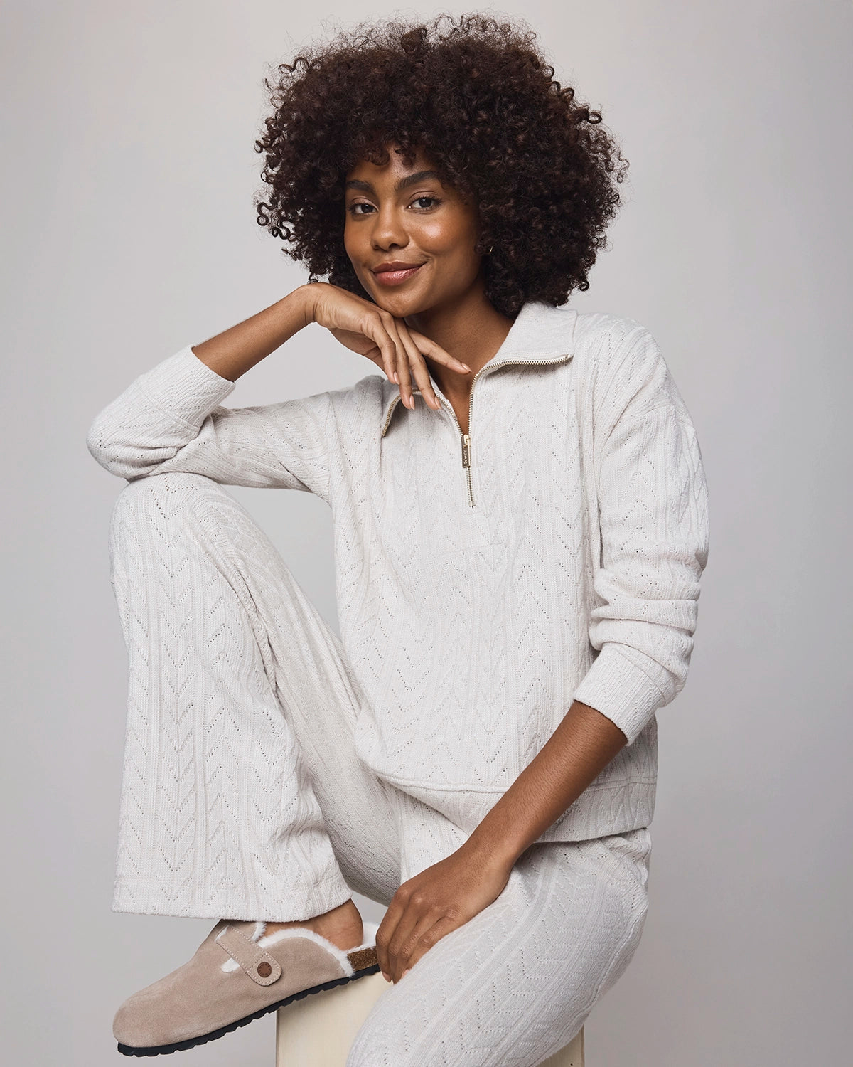 Splendid Sweatersoft Quarter Zip RF5K480