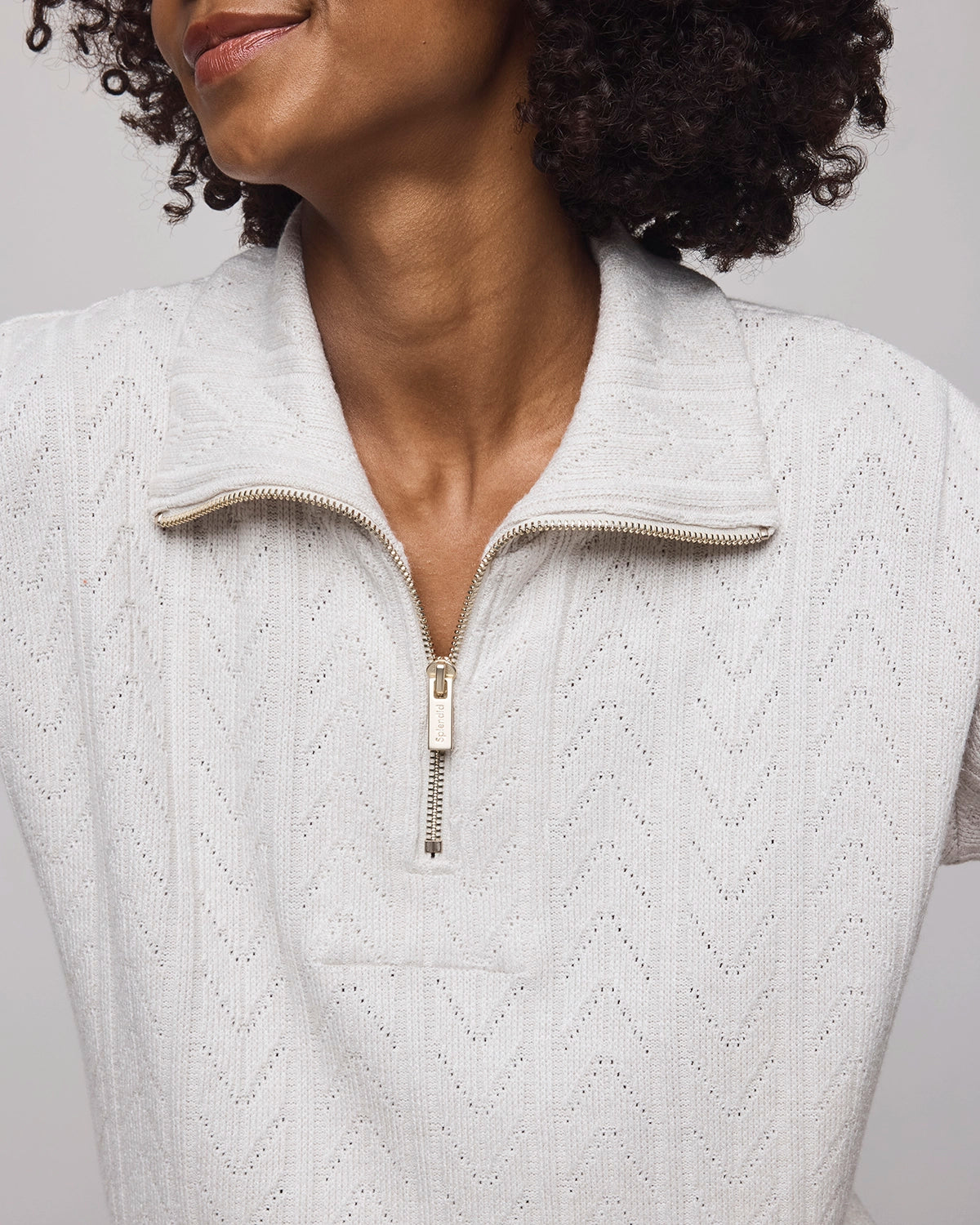 Splendid Sweatersoft Quarter Zip RF5K480