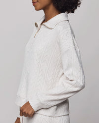 Splendid Sweatersoft Quarter Zip RF5K480