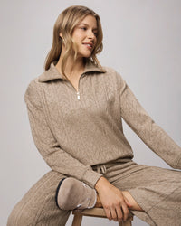 Splendid Sweatersoft Quarter Zip RF5K480
