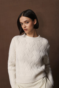 Gran Sasso Pure Cashmere Crew Neck Knit 10277-15523