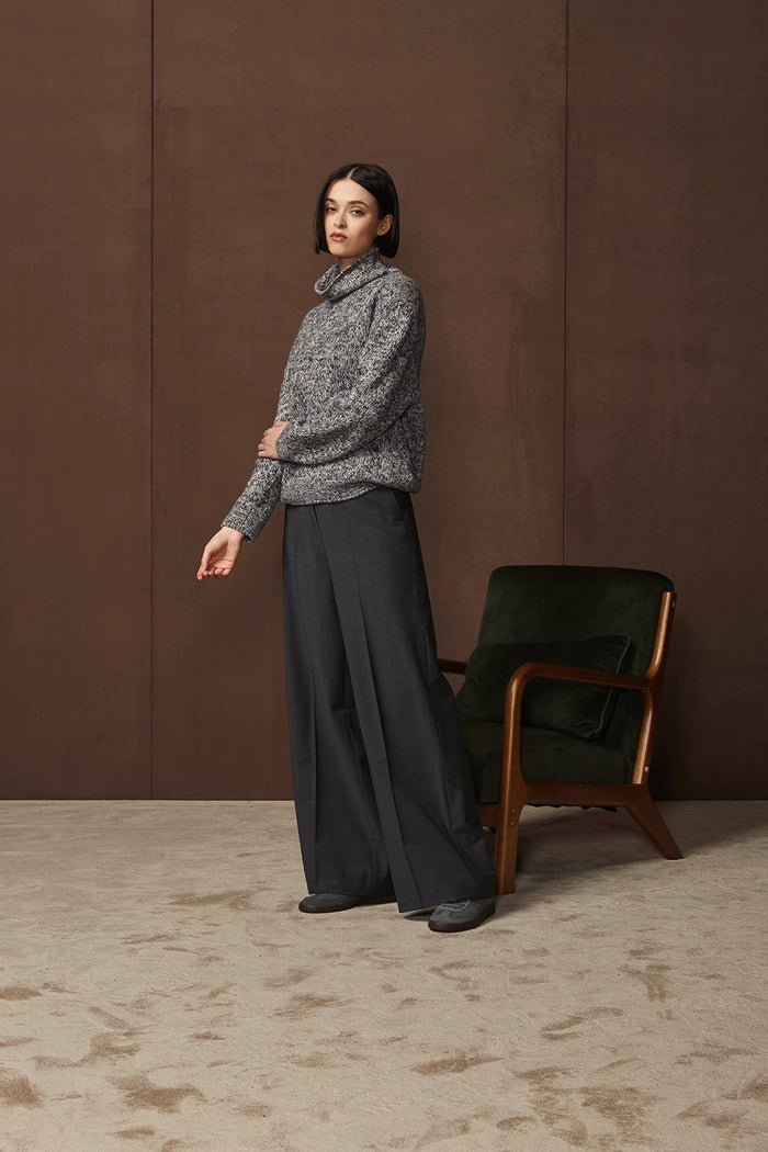 Gran Sasso Mock Neck Sweater 10214-17303