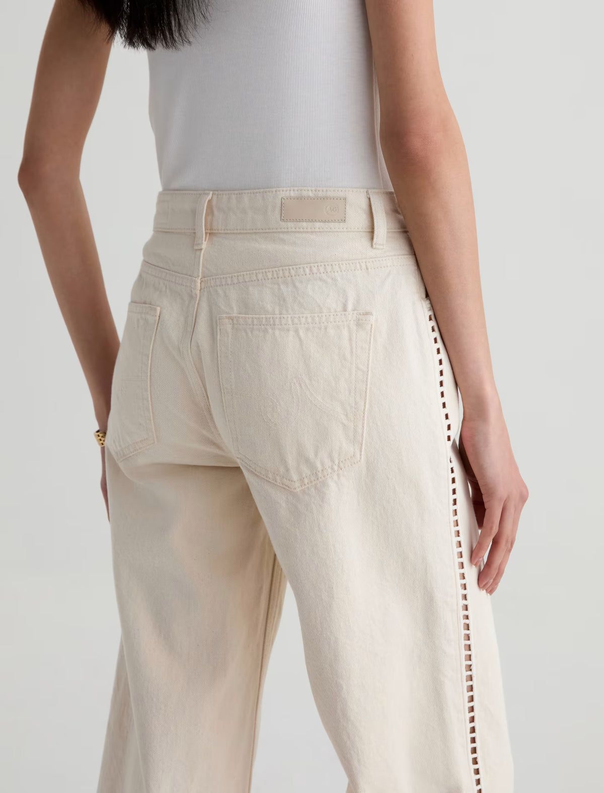 Adriano Goldschmied Saige Wide Leg Crop - Fresh Air FPD1D49FRSA