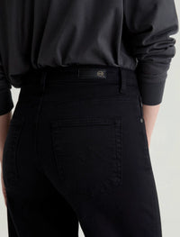 AG Saige Wide Leg Crop - Super Black FSW1D49SBA