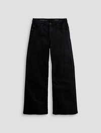 AG Saige Wide Leg Crop - Super Black FSW1D49SBA