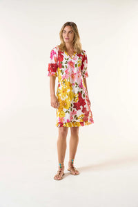 One Season Middy Indi Flamenco Yellow Cotton Yellow
