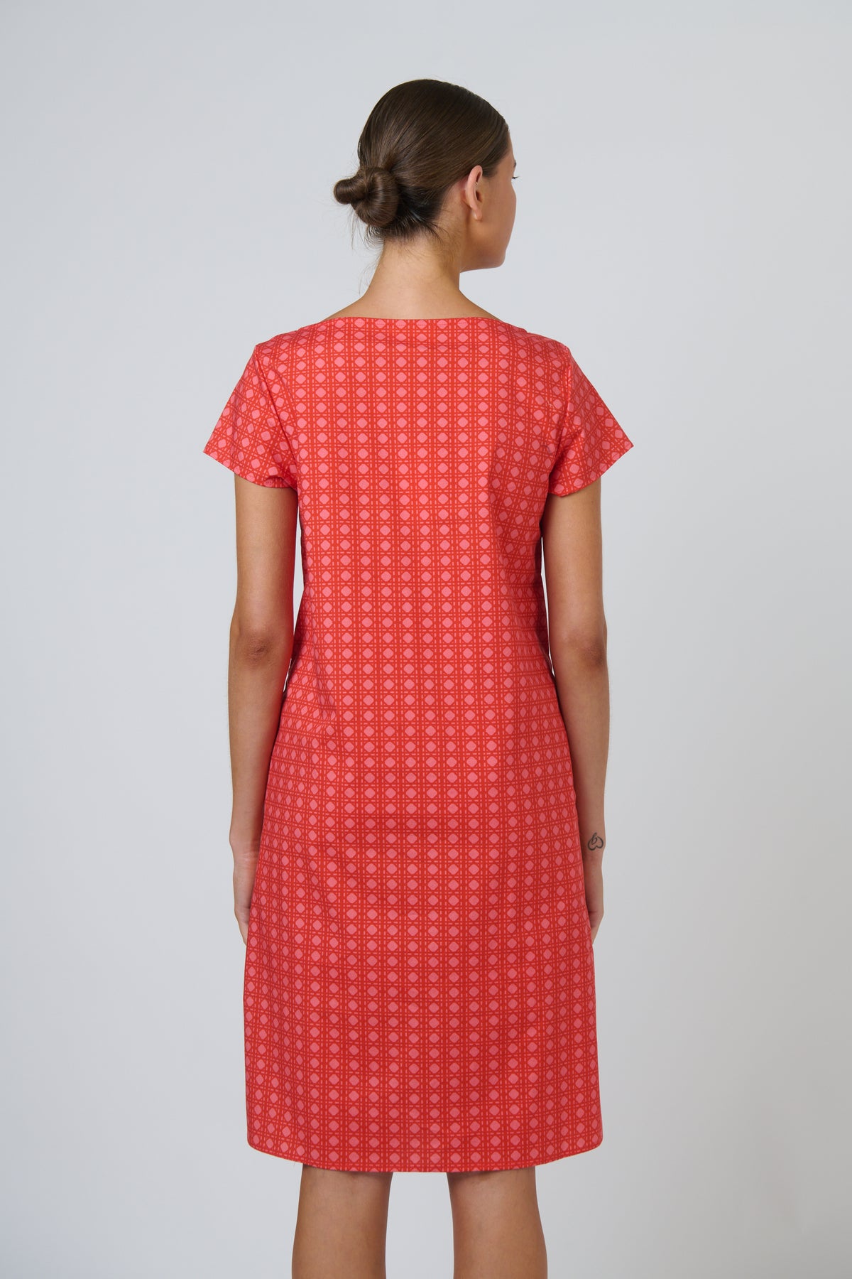 Naturals by O&J Poplin Dress in Cannage GA237