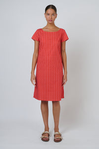 Naturals by O&J Poplin Dress in Cannage GA237
