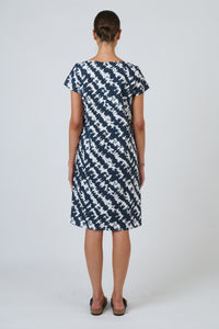 Naturals by O&J Poplin Dress in Puzzled GA237