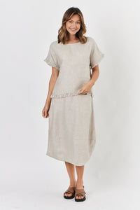 Naturals by O & J Linen Top GA294