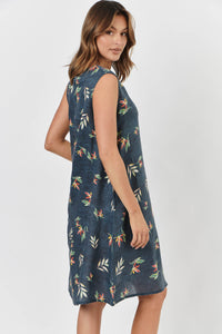 Naturals by O & J Sleeveless Dress in Fleur GA344