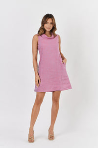 Naturals by O & J S/Less Cowl Neck Dress  GA394