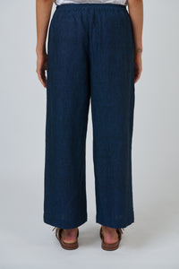 Naturals by O & J Linen Pant in Eclipse GA398