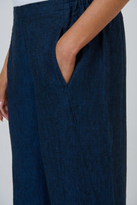 Naturals by O & J Linen Pant in Eclipse GA398