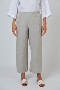 Naturals by O & J Linen Pants in Mousse GA398
