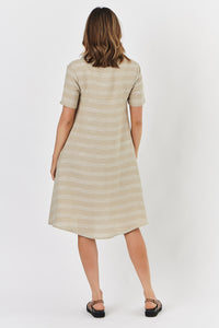 Naturals by O & J Linen Dress GA468
