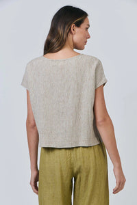 Naturals by O & J Linen Top in Blister GA504