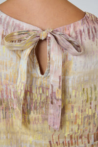 Naturals by O & J Linen Top in Jardin GA506