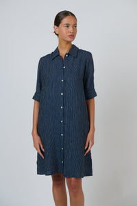 Naturals by O&J Linen Dress in Streamlined GA513