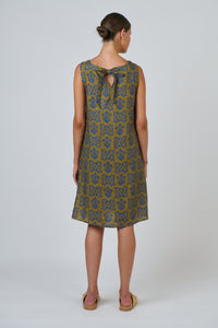 Naturals by O & J Linen Dress in Motif GA518