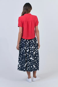 Naturals by O & J Linen Top in Buoy GA547