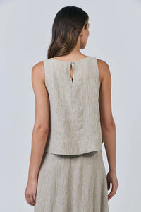 Naturals by O & J Linen top in Blister GA561