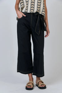 Naturals by O & J Cotton Pants in Black GA567