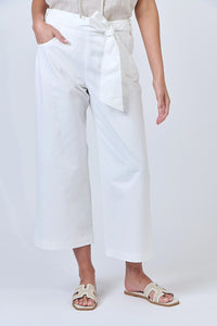 Naturals by O & J Cotton Pants  in Salt GA567