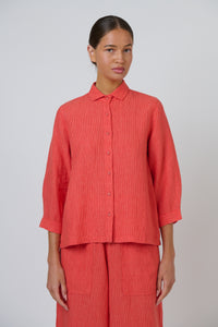 Naturals by O&J Linen Top in Sunset Strip GA569
