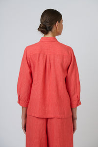 Naturals by O&J Linen Top in Sunset Strip GA569