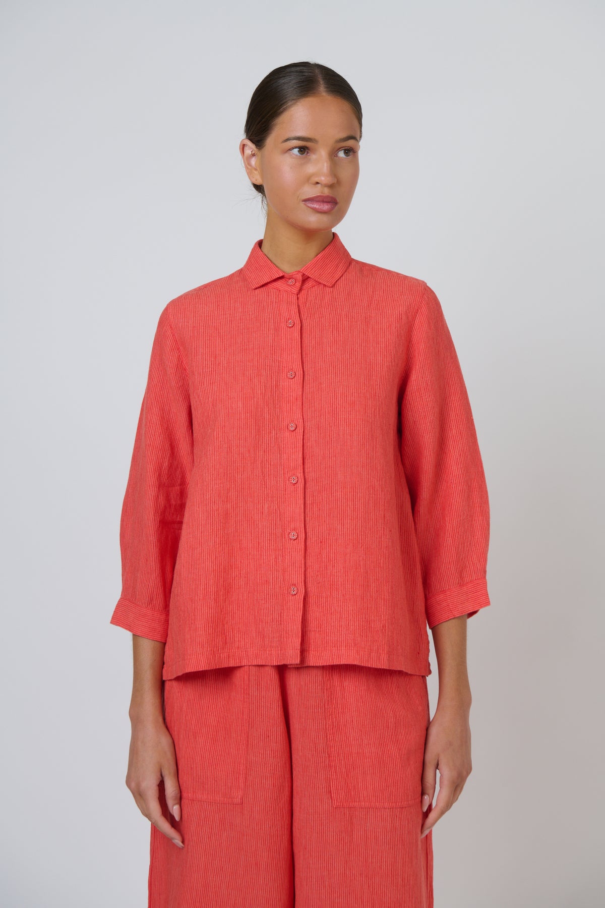 Naturals by O&J Linen Top in Sunset Strip GA569