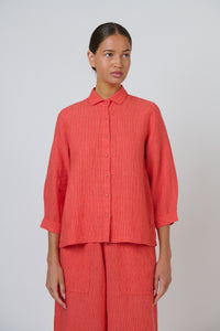 Naturals by O&J Linen Top in Sunset Strip GA569