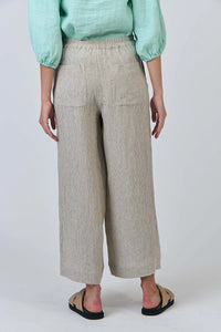 Naturals by O & J Linen Pants in Blister GA578