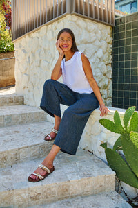 Naturals by O&J Linen Pant in Streamlined GA713