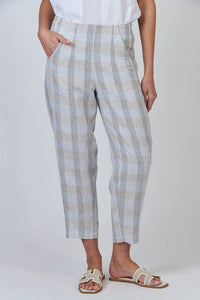 Naturals by O & J Linen Pants in Mesh GA619