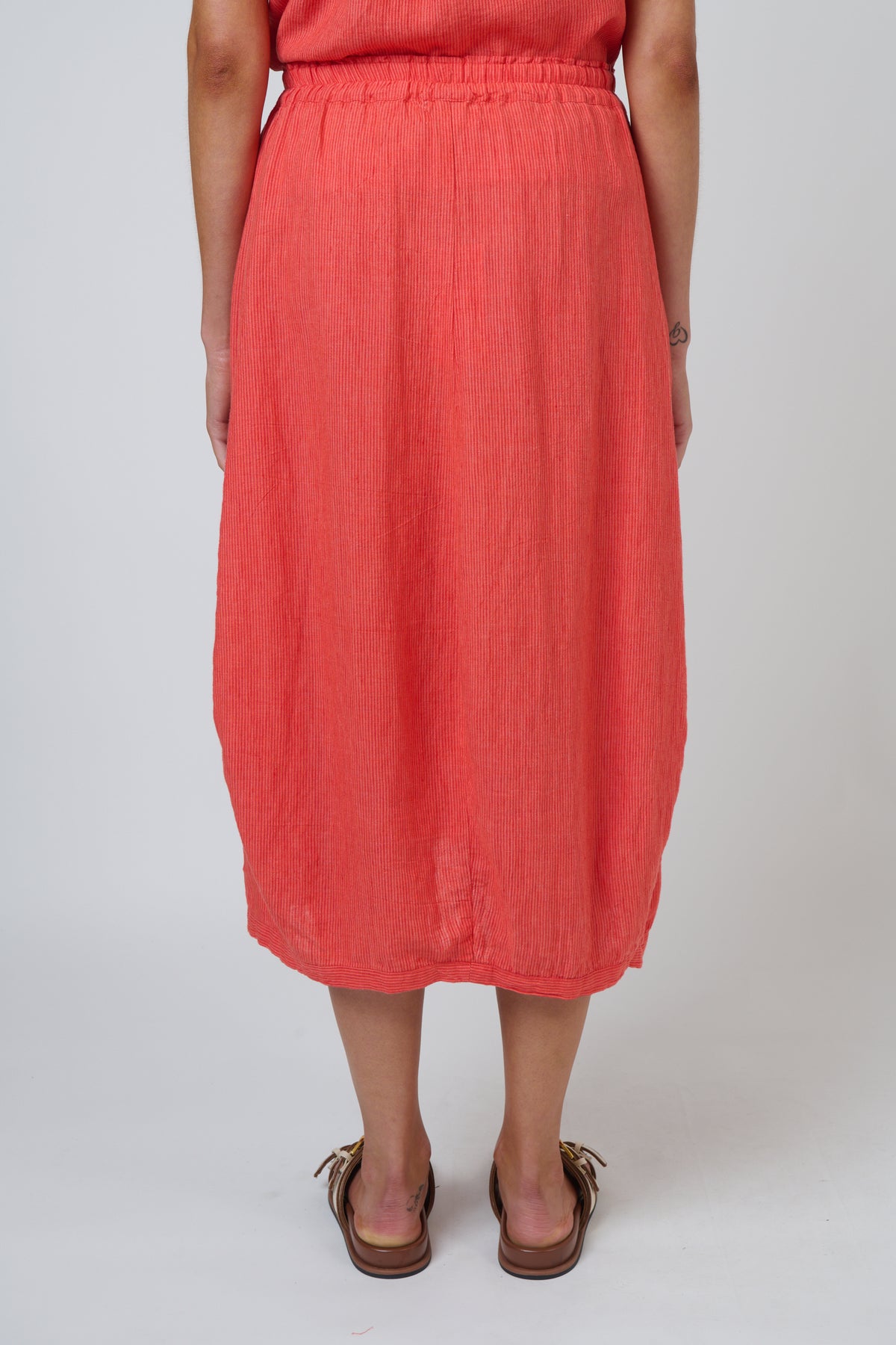 Naturals by O&J Linen Skirt in Sunset Strip GA639