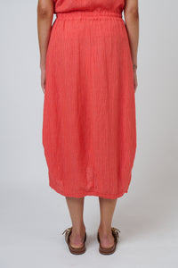 Naturals by O&J Linen Skirt in Sunset Strip GA639