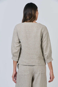 Naturals by O & J Linen Top in Blister GA641