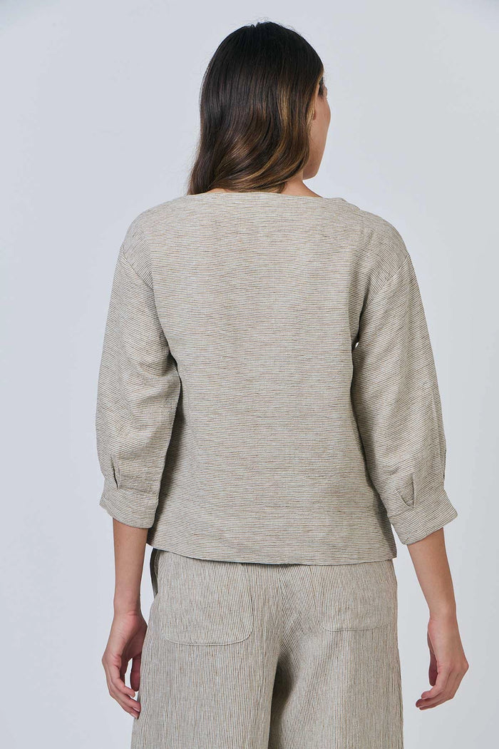 Naturals by O & J Linen Top in Blister GA641