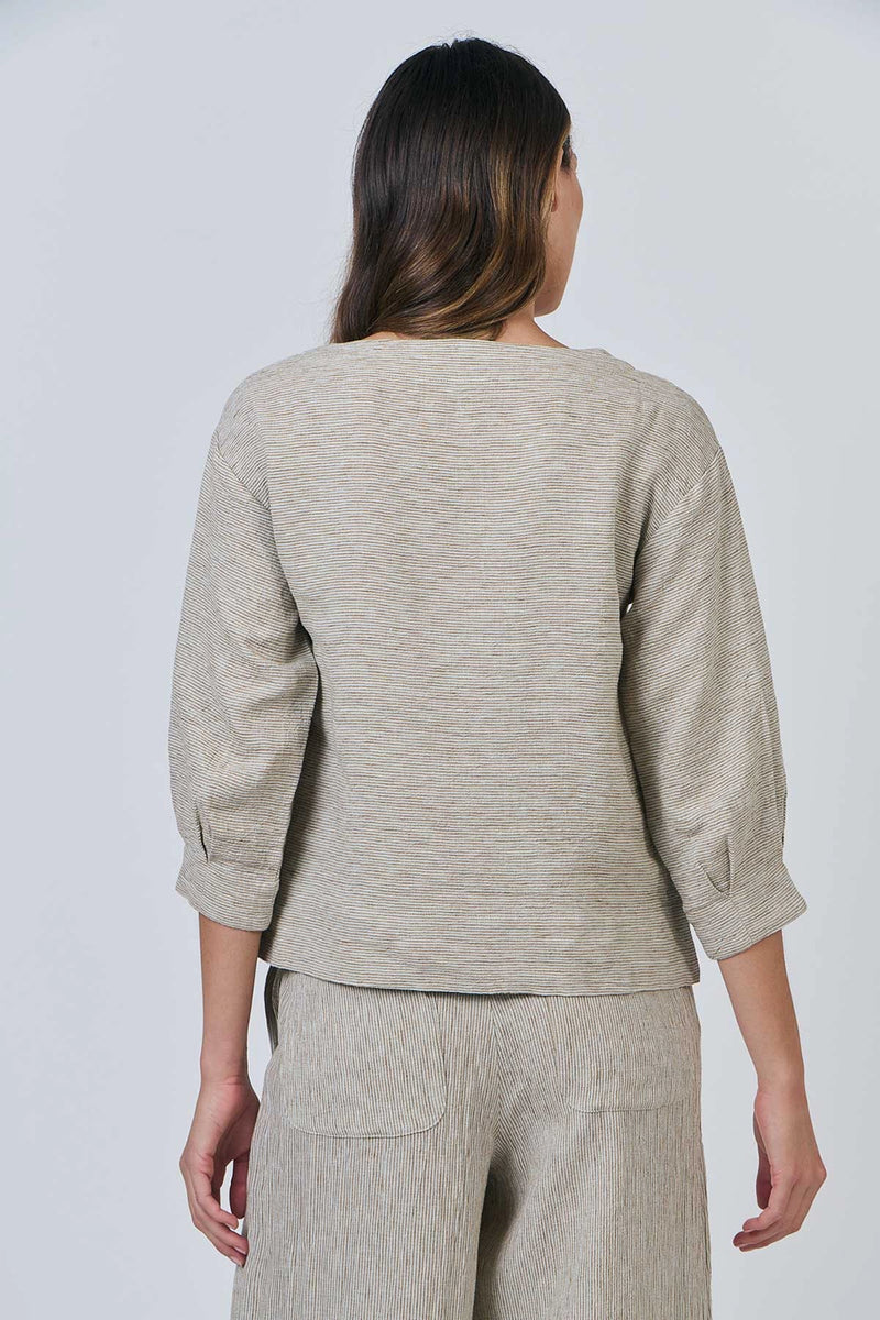 Naturals by O & J Linen Top in Blister GA641