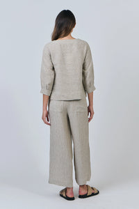 Naturals by O & J Linen Top in Blister GA641