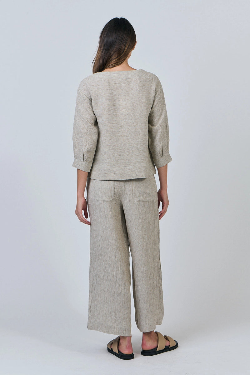 Naturals by O & J Linen Top in Blister GA641