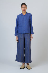 Naturals by O & J Linen Shirt in Placid GA647