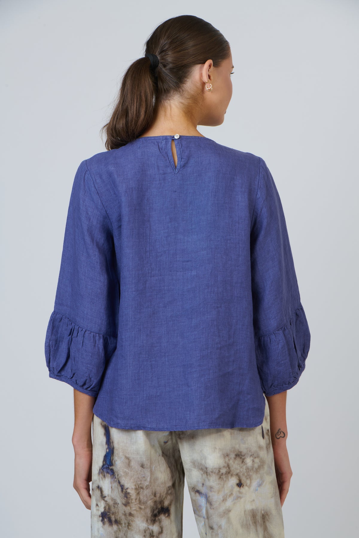 Naturals by O & J Linen Top in Placid Pipe GA651